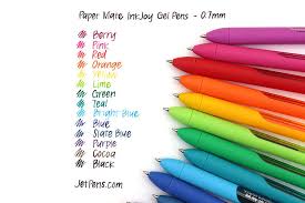Paper Mate Inkjoy Gel Pen 0 7 Mm 14 Color Set Gel Pens Paper Mate Pens Paper Mate