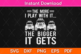 Download The More I Play With It The Bigger Svg Graphic By Graphic School Creative Fabrica PSD Mockup Templates