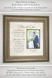 Parents Of The Bride Groom Wedding Gift Personalized Photo Etsy Dad Wedding Gift Wedding Gifts For Parents Wedding Gifts For Groom