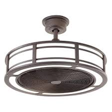 Home Decorators Collection Brette 23 In Led Indoor Outdoor Espresso Bronze Ceiling Fan With Light Kit With Remote Control Am382a Orb The Home Depot Bronze Ceiling Fan Ceiling Fan With Light Fan Light