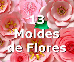 Next may be the image about cartulina grandes moldes de flores de papel para imprimir that you could create an insight. Catalogo De Flores Gigantes Flores De Papel