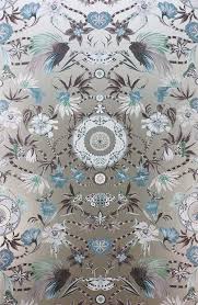 Matthew Williamson Birds Of Paradise Wallpaper Menagerie Wallpaper In Aqua And Gilver By Matthew Williamson For Osbor In 2020 Wall Wallpaper Wallpaper Matthew Williamson