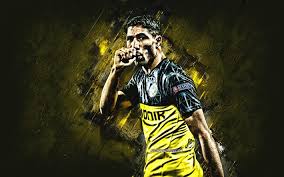 Tons of awesome achraf hakimi wallpapers to download for free. Download Wallpapers Achraf Hakimi Borussia Dortmund Moroccan Footballer Bvb Portrait Bundesliga Germany Football For Desktop Free Pictures For Desktop Free