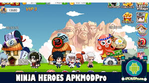 Ninja Heroes Mod Apk V1 1 0 Untuk Android Terbaru 2020 Di 2020 Game Android Aplikasi