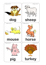 Farm Animal Flash Cards Printable Animal Flashcards Farm Animals Pictures Flashcards
