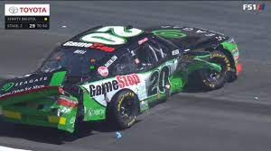 Pinty's truck race on dirt, bristol motor speedway dirt, 29.03.2021 36 racing, a21 network russian motorsport television. Nascar Xfinity Series 2018 Bristol Motor Speedway Christopher Bell Hard Crash Youtube