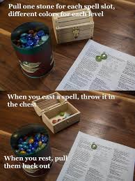 Pull One Stone For Each Spell Slot Different Colors For Each Level When You D D Dungeons And Dragons Dungeons And Dragons Game Dungeons And Dragons Homebrew