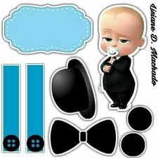 Topo De Bolo Poderoso Chefinho Para Editar E Imprimir Gratis Mimo Kids Baby Birthday Party Boy Boss Baby Baby Birthday Themes