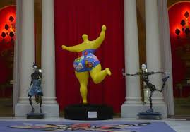 Statue By Nikki De Saint Phalle Hotel Negresco Nice Sunny Days Beautiful Statue
