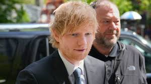 Ed Sheeran arrives at courthouse for copyright trial