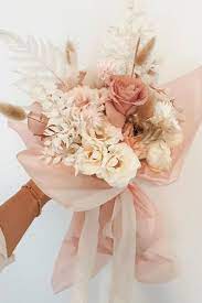 Pink Dried Flower Wedding Bouquet Dried Flower Bouquet Dried Flowers Wedding Dried Flower Bouquet Wedding
