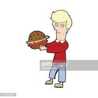 Buy once and use for a lifetime. Man Eating Burger Clipart Images High Res Premium Images