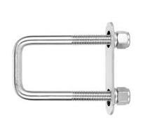 Amazon.com: 4Pack Square U-Bolts 2-1/16" W x 4-3/4" L, 304 ...