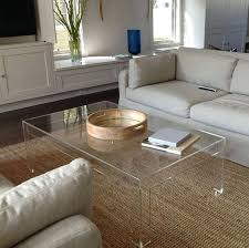 Side Table Clear Acrylic Coffee Table Clear Plastic Side Table Coffee Table Coffee Table Rectangle Acrylic Coffee Table