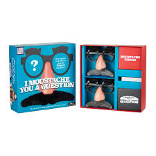 If you know, you know. Buy Professor Puzzle I Moustache You A Question Game Amara