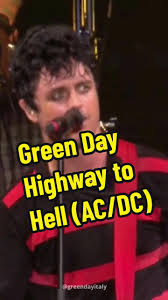 Green Day Band Performance of Highway to Hell