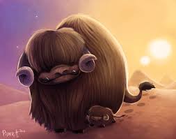 Bantha On Deviantart Cute Animal Drawings Star Wars Fan Art Digital Artist