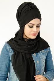 Aise Tesettur Siyah Burgu Hazir Sal 1 2020 Musluman Modasi Moda Stilleri Guzel Turban