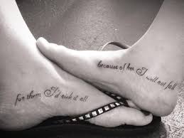 Apart from the foot, this tattoo would also look good on the wrist. 25 Meaningful Matching Mother Daughter Tattoos Ideas 2020