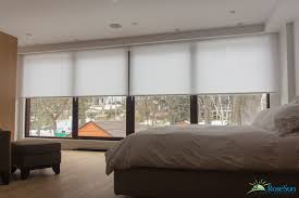 Anything made of soft materials such as: Bedroom Window Blinds Remote Operated Modern Bedroom Toronto By Rosesun Motorized Window Treatments Houzz Au