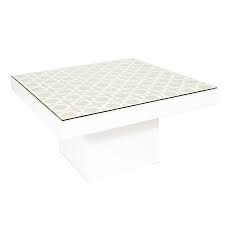 Italydesign ceramic stone modern art coffee table collection. Italian Coffee Table Mashrabiya White Electra Exhibitions
