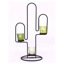 Check out our cactus candle holder selection for the very best in unique or custom, handmade pieces from our candlestick holders shops. Ch5962 Metal Cactus Tealight Holder 37322 Interior Decor Candles Holders And Lamps Rosefields