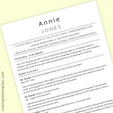 Cv example with no job experience. Free Teacher Cv Template Collection Download Edit In Ms Word