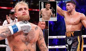 Jake Paul's one-word response to former rival Tommy Fury after Love Island  star pulled out of bout with ex-UFC fighter Darren Till | Daily Mail Online