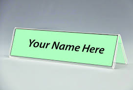 Choose door/wall or desktop holders. Double Sided Acrylic Name Plate Holder Acrylic Table Tent Name Plate Plates On Wall Brochure Holders