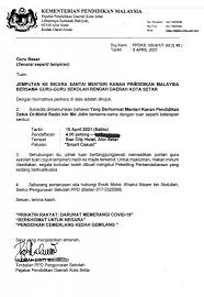 Kursus pemantapan profesionalisme tadika islam daerah kota setar tahun 2020 anjuran pejabat agama daerah kota setar dengan kerjasama institut pengurusan dan integriti negeri kedah darul aman (inspin) telah diadakan di the jerai hill resort, gurun pada 9 dan 10 oktober 2020 melibatkan 40 orang peserta yang terdiri daripada guru besar, guru, pembantu dan tukang masak… read more Sekolah Kebangsaan Bohor Bicara Santai Menteri Kanan Pendidikan Malaysia Bersama Guru Guru Sekolah Rendah Daerah Kota Setar