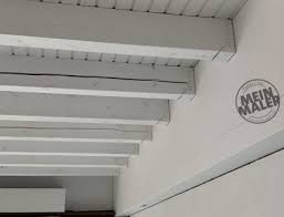 200 Qm Holzdecke Im Spritzverfahren Lackieren Teamwork Der Meinmaler Partner In Schwabisch Hall Holzdecke Holzdecke Weiss Decke