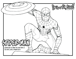 Free printable coloring sheets free coloring pages captain america coloring pages caption america marvel coloring diy birthday decorations captain america civil war american comics avengers. Spiderman Captain America Civil War Coloring Pages Novocom Top