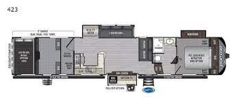 5th wheel toy hauler with outdoor kitchen. New 2019 Keystone Rv Raptor 423 Toy Hauler Fifth Wheel At Optimum Rv Ocala Fl 0rp686 Rv Floor Plans Toy Hauler Toy Hauler Camper