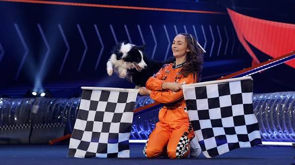 Adorable talent and nonstop fun come together in Olivia Befus’  unforgettable dog act 🐾 America's Got Talent Tonight 8/7c | NBC and next  day on Peacock, Vote for Olivia Befus at nbc.com/agtvote | ...