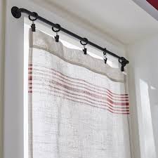 Tringle A Rideau Charme Curve Noir Mat Diam 8 10 Mm Entre 40 Et 70 Cm Inspire En 2020 Tringle Rideau Rideaux Rideau Petite Fenetre