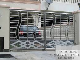 Image result for stainless steel front fence