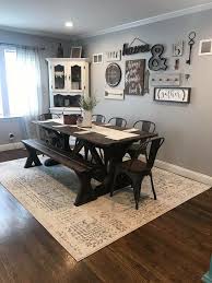 Also i dont think there is enough spacing between the 3 mirrored pieces. 10 Alluring Dining Room Wall Decor Ideas Walldecorlivingroom Walldecorlivingroomdiyhangp Farmhouse Dining Rooms Decor Farm House Living Room Farmhouse Dining