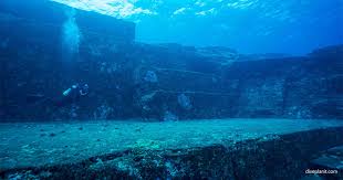 The yonaguni monument is a underwater formation that is located off the coast of yonaguni, the southernmost of the ryukyu islands, in japan. Yonaguni Monument Dive Site Yonaguni Japan