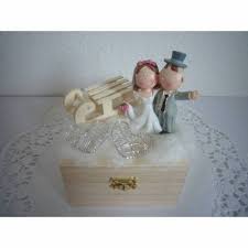 Geldgeschenk Hochzeit Winter Geschenkbox Flitterwochen