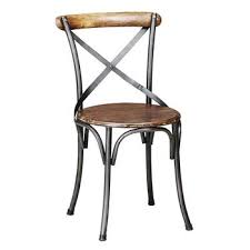 Check spelling or type a new query. Iron Metal Cross Back Dining Chair With Wooden Seat By Shree Shanti Arts Id 4823159