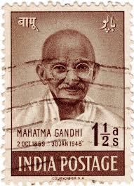 India 1948 Mahatma Gandhi First Death Anniversary 1 1/2 Anna Stamp Fine  Used (Postmark May Vary) : Amazon.in: Toys & Games