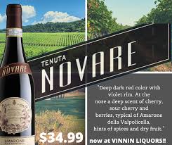 New From Verona Italy Tenuta Novera Amarone Della Valpolicella Classico Docg 2014 34 99 Now Available At Vinnin Liquors In 2020 Best Alcohol Liquor Wine Bottle