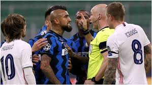 A wild vidal appears vs real madrid. Real Madrid La Liga Playing Real Madrid Is Torture For Arturo Vidal Red Cards Penalties Marca In English