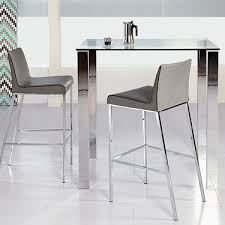 how can something so simple make such a wonderful statement ask beth tempered glass and polished stainles bar table stools pub sets 72 inch wood dining