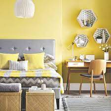 Color Walls Look Good With Grey Carpet
