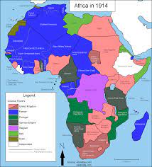 Map, introduced by bytro inc. Jungle Maps Map Of Africa In 1914