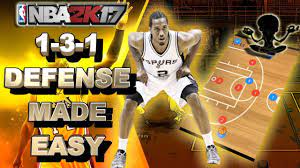 How To Play 1 3 1 Defense Best Trap Force Turnover Defense Nba 2k1 Play 1 Defense Nba