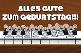Mausen Auf Einem Klavier Alles Gute Zum Geburtstag Alles Gute Geburtstag Geburtstag Lieder Gluckwunsche Zum Geburtstag Mann