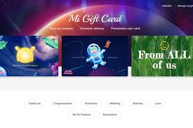 Maybe you would like to learn more about one of these? Xiaomi Launches Mi Gift Cards In India Here S How To Use Them Beebom