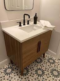 Mid Century Style 30 Bathroom Vanity